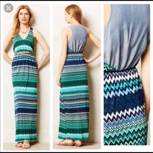 Anthropologie Addison Stry Juxtapose Maxi Dress XS